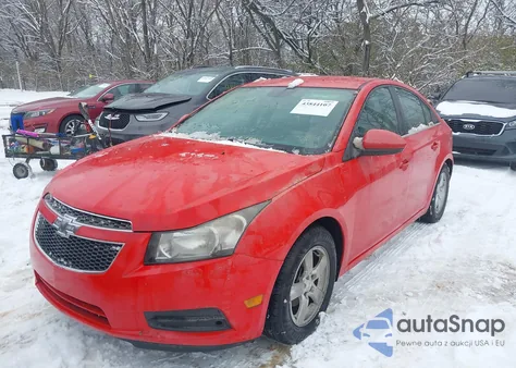 2014 Chevrolet Cruze 1Lt Auto from USA, damaged, VIN 1G1PC5SB2E7468885